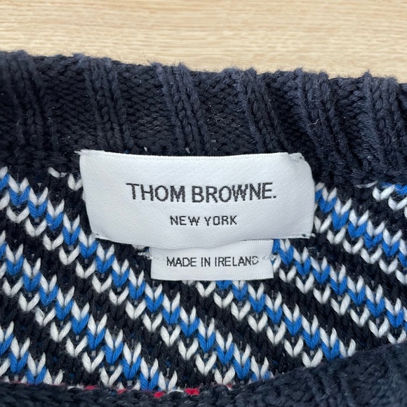 Thom Browne Graphic Shark Sweater - Picture 4 of 6